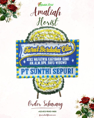 Papan Bunga Duka di Wawonasa
