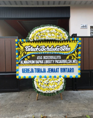 Papan Bunga Duka di Wawonasa