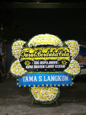Papan Bunga Duka di Wawonasa